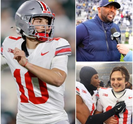 BREAKINGNEWS: Michigan erupts in chaos after Sherrone Moore accuses Julian Sayin of cheating moments after 27–9 loss