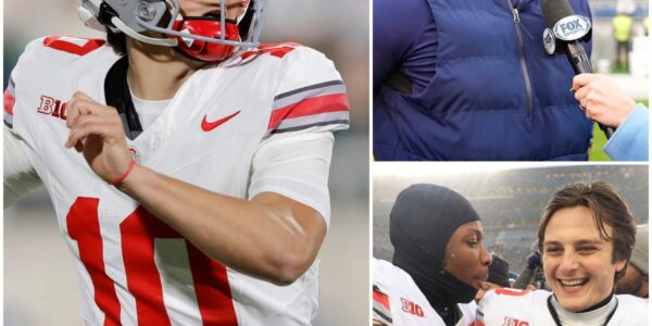 BREAKINGNEWS: Michigan erupts in chaos after Sherrone Moore accuses Julian Sayin of cheating moments after 27–9 loss