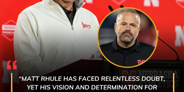 Matt Rhule: Navigating Criticism, Pressure, and the Unseen Struggle at Nebraska
