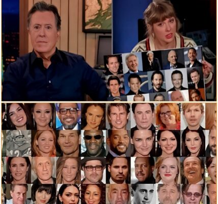 live shock on air — stephen colbert & taylor swift drop a 30-name power list that stunned the world