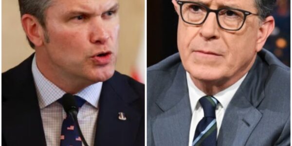 “He hides behind a flag he barely understands.” — Stephen Colbert’s SAVAGE Takedown of Pete Hegseth Sends Shockwaves Across America 🔥