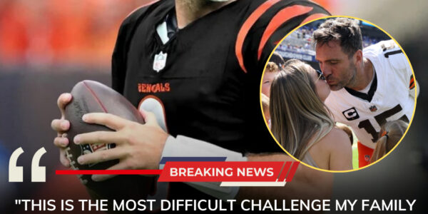 SAD NEWS: Cincinnati Bengals Quarterback Joe Flacco and His Beloved Wife Face One of the Most Painful Chapters of Their Lives