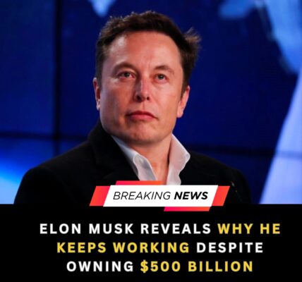 Elon Musk's shocking reason for never talking a break