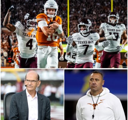 BREAKINGNEWS: Finebaum’s controversial postgame comments overshadow Texas’ 27–17 victory over Texas A&M