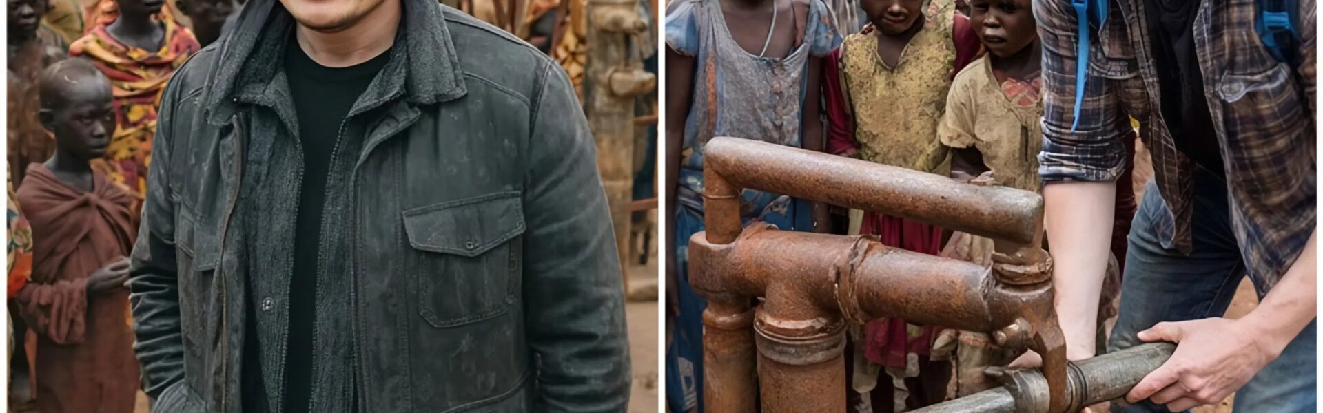 Elon Musk Repairs a Broken Water Pump in a Remote Village With His Bare Hands, Leaving a Promise That Stuns the Community .