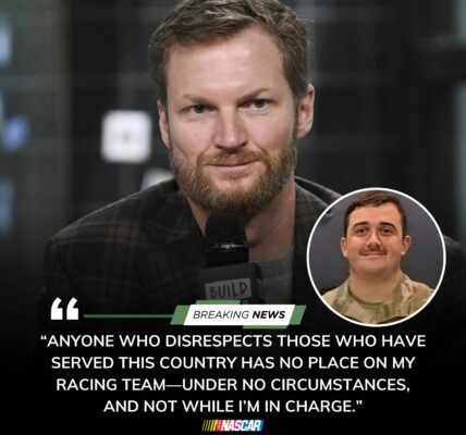 Dale Earnhardt Jr. Imposes Indefinite Suspensions After Racing Crew Members Accused of Mocking Injured National Guardsman Andrew Wolfe