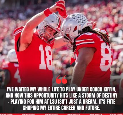 BREAKINGNEWS: Ohio State in Turmoil — Star Player Bolts for LSU as Lane Kiffin Move Sparks Fears of Internal Collapse