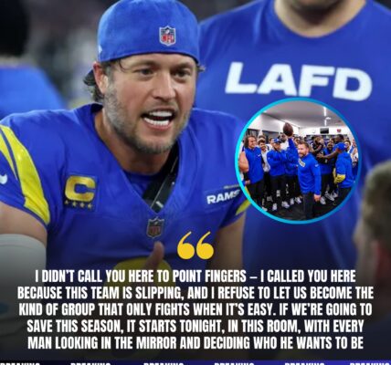 BREAKINGNEWS: Matthew Stafford shocks locker room with midnight emergency meeting after ams’ crushing loss