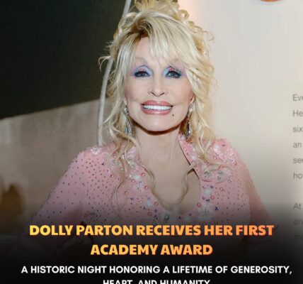 HISTORIC BREAKING NEWS: Just Now in Hollywood, California — Dolly Parton has shocked the world after receiving her first-ever Academy Award, not for music or film, but for the immeasurable power of her kindness. The entire room rose to its feet as Dolly was honored for decades of charity, compassion, and her life-changing Imagination Library — and Dolly Parton is currently about to…