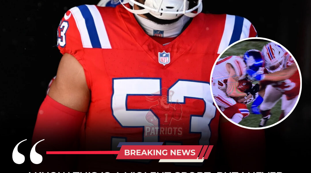 Christian Elliss Skips Victory Celebration, Rushes Straight to Hospital to Visit Gunner Olszewski After Collision That Forced Giants WR Off the Field