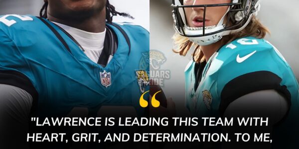 Jacksonville, FL — In an unexpected turn of events, Jaguars star Travis Hunter broke his silence today, stepping into the spotlight to fiercely defend his quarterback, Trevor Lawrence.