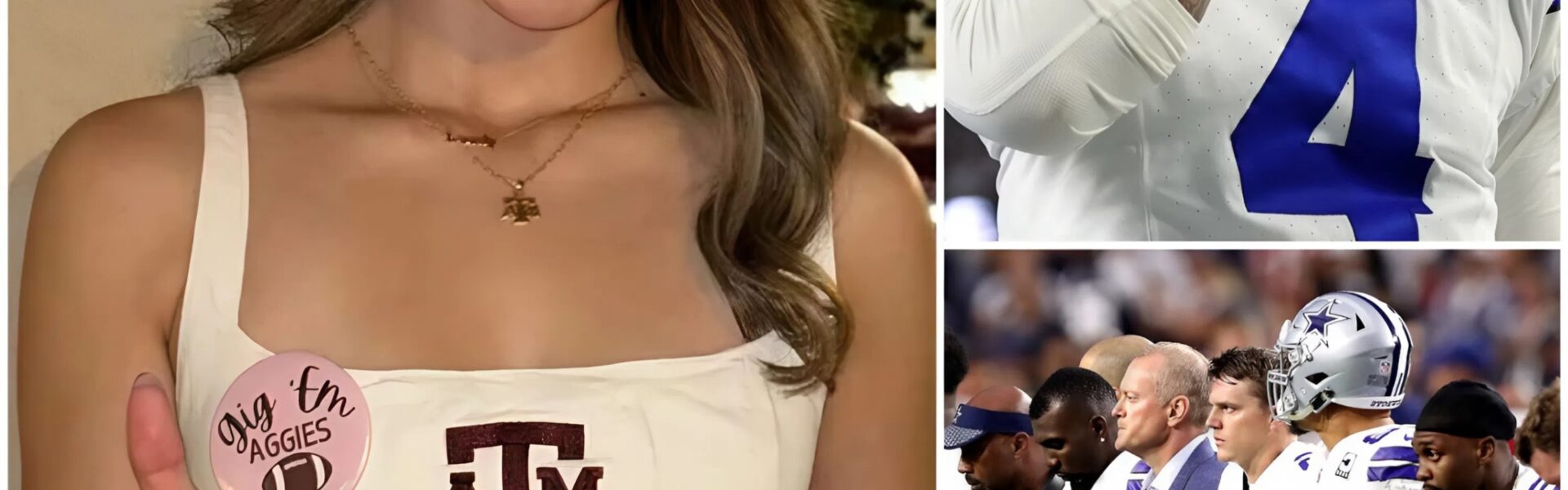 DALLAS COWBOYS COMMUNITY GRIEVES 20-YEAR-OLD TEXAS A&M STUDENT BRIANNA AGUILERA AS OFFICIALS PROBE WEST CAMPUS INCIDENT