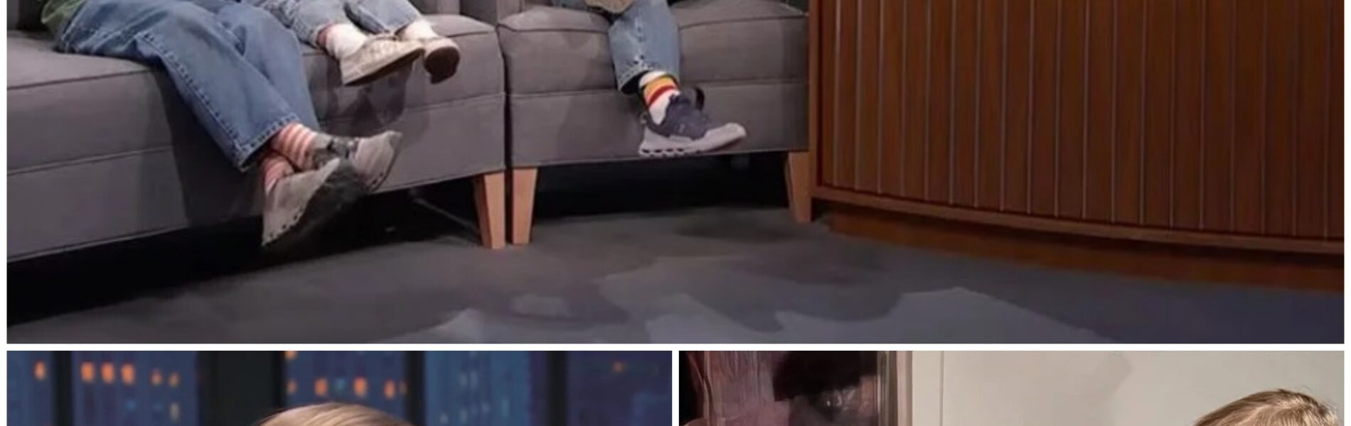 Seth Meyers just delivered a heart-melting moment on "Late Night" when he unexpectedly brought his three young children out on stage...