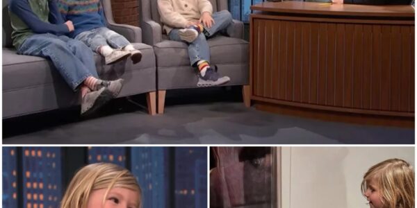 Seth Meyers just delivered a heart-melting moment on "Late Night" when he unexpectedly brought his three young children out on stage...