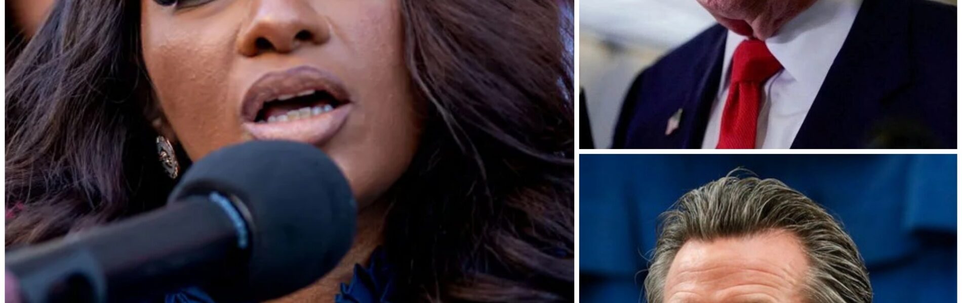 GAVIN NEWSOM AND JASMINE CROCKETT JUST FORGED AN UNHOLY ALLIANCE AGAINST T.R.U.M.P