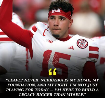 Dylan’s Stand: Loyalty, Legacy, and the Hidden Truths Behind Nebraska’s Crossroads