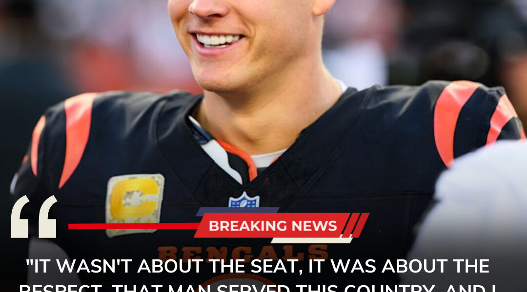 BREAKING: Joe Burrow’s Quiet Act of Heroism Leaves NFL World Stunned