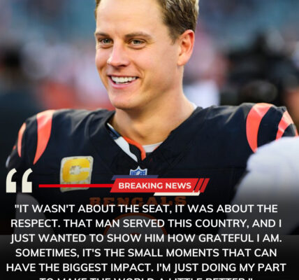 BREAKING: Joe Burrow’s Quiet Act of Heroism Leaves NFL World Stunned