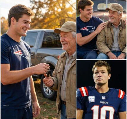 The Old Pickup Truck and the Heartbreaking Note: Drake Maye’s Final Twist Completely Changed a 76-Year-Old Man’s Life