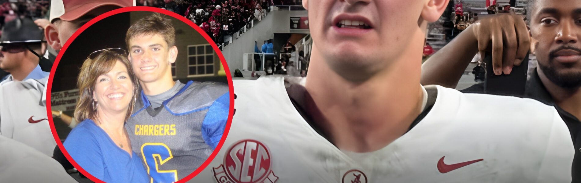 BREAKINGNEWS: Alabama quarterback TY SIMPSON learns devastating family news moments after victory