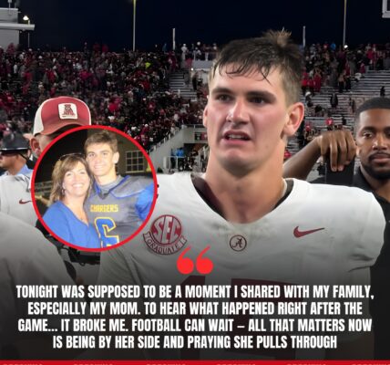 BREAKINGNEWS: Alabama quarterback TY SIMPSON learns devastating family news moments after victory