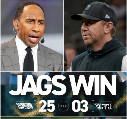 Liam Coen Fires Back After Stephen A. Smith’s Controversial Comments on Jaguars’ 25–3 Victory