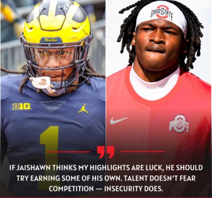BREAKINGNEWS: tensions explode as Jaishawn Barham’s shocking insult toward Jeremiah Smith triggers NCAA investigation after brutal ten-word comeback
