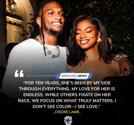 CeeDee Lamb Speaks Out Following Engagement Controversy: "Love Sees No Color"