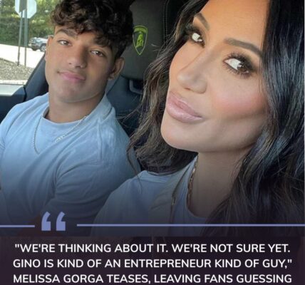 Melissa Gorga Teases Her Son Gino’s Plans After His High School Graduation
