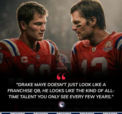 BREAKING: Colin Cowherd says Drake Maye is a once-in-a-generation superstar — the Patriots may have found their next all-time legend.