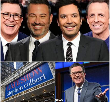 b1.BREAKING LATE-NIGHT: U.S. late-night TV is in turmoil after news that CBS will end The Late Show with Stephen Colbert in May 2026. From there, social media erupted with a story spreading at lightning speed: Colbert is “declaring war” on CBS, and a late-night “alliance” is rumored to be forming.