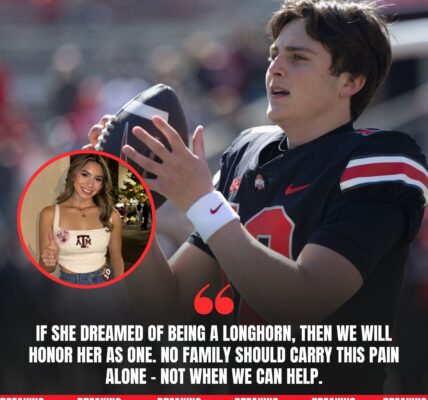 BREAKINGNEWS: Julian Sayin makes heartbreaking gesture after the death of Brianna Aguilera, the A&M fan who dreamed of becoming a Buckeyes.