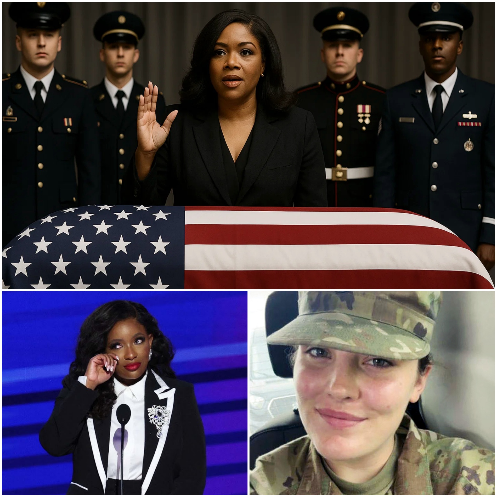 Jasmine Crockett’s Silent Tribute at the Beckstrom Funeral: A Moment ...