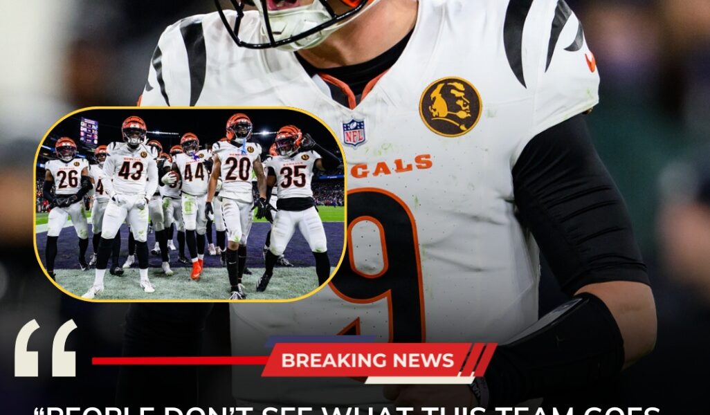 Joe Burrow Freezes the NFL With His Most Emotional Postgame Message Yet After Bengals’ Explosive 32–14 Win Over Ravens