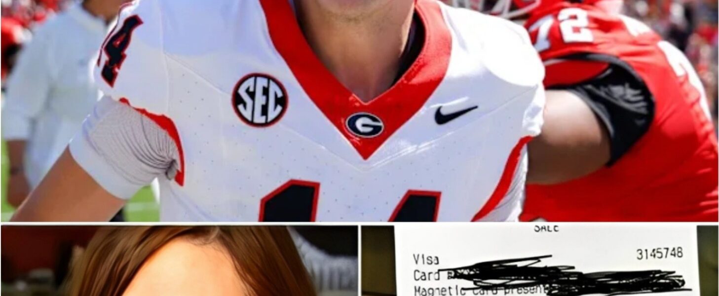 🏈 Hidden Kindness: Waitress Receives Life-Changing Tip from Georgia Bulldogs Quarterback Gunner Stockton