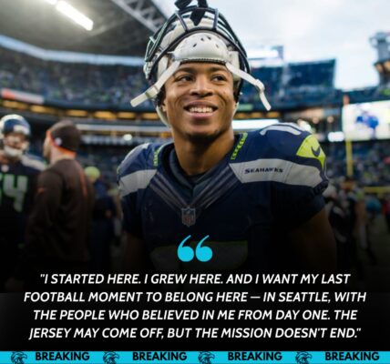 Former Star Tyler Lockett Signs A One-Day Contract To “Retire” With The Seahawks, Returning To Lead The Team In A New Role After Raiders Are Eliminated From Playoff Contention