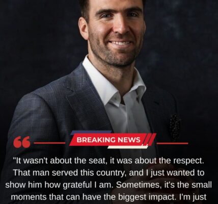 BREAKING NEWS: Joe Flacco Leaves Entire Flight in Tears After a Quiet Act of Kindness No One Expected