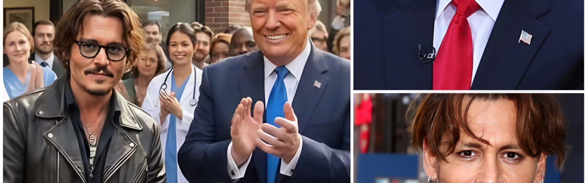 Johnny Depp’s $300 Million Secret Sanctuary for Homeless — Trump Lands in Gold Helicopter in Shocking Surprise Appearance