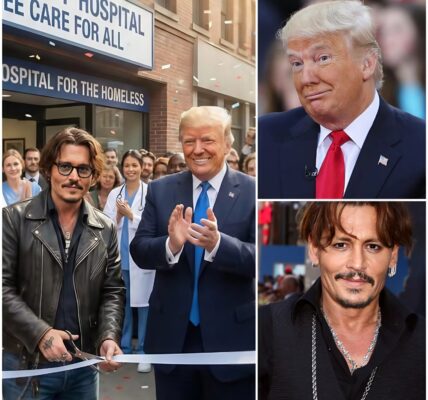 Johnny Depp’s $300 Million Secret Sanctuary for Homeless — Trump Lands in Gold Helicopter in Shocking Surprise Appearance