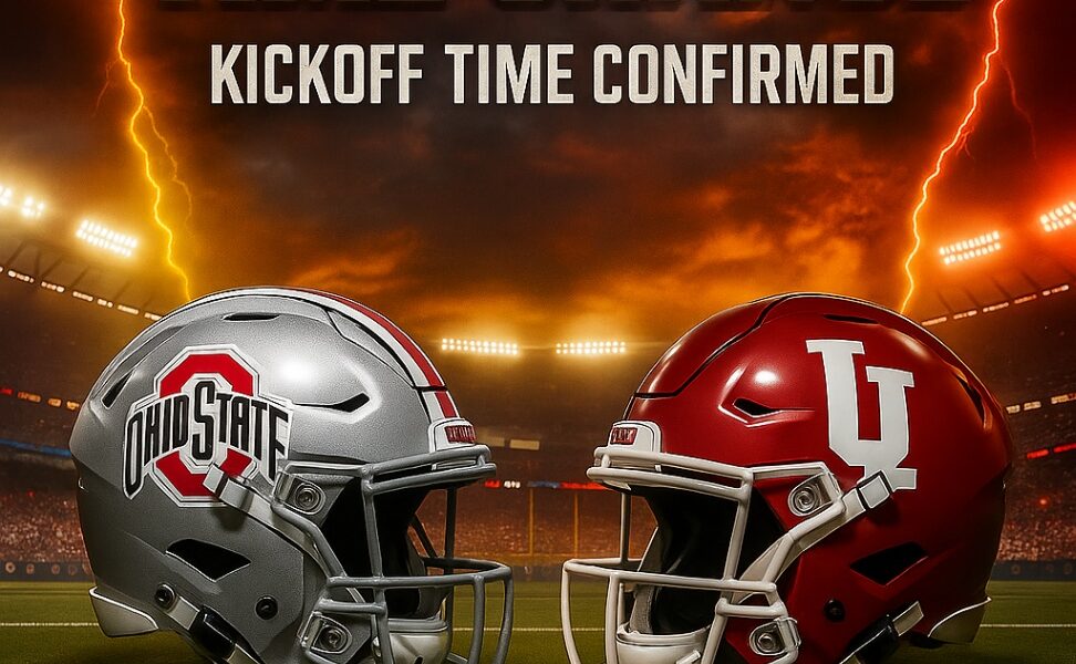 BREAKINGNEWS: Sudden kickoff shake-up stuns fans as OHIO STATE BUCKEYES vs INDIANA HOOSIERS face unexpected schedule overhaul
