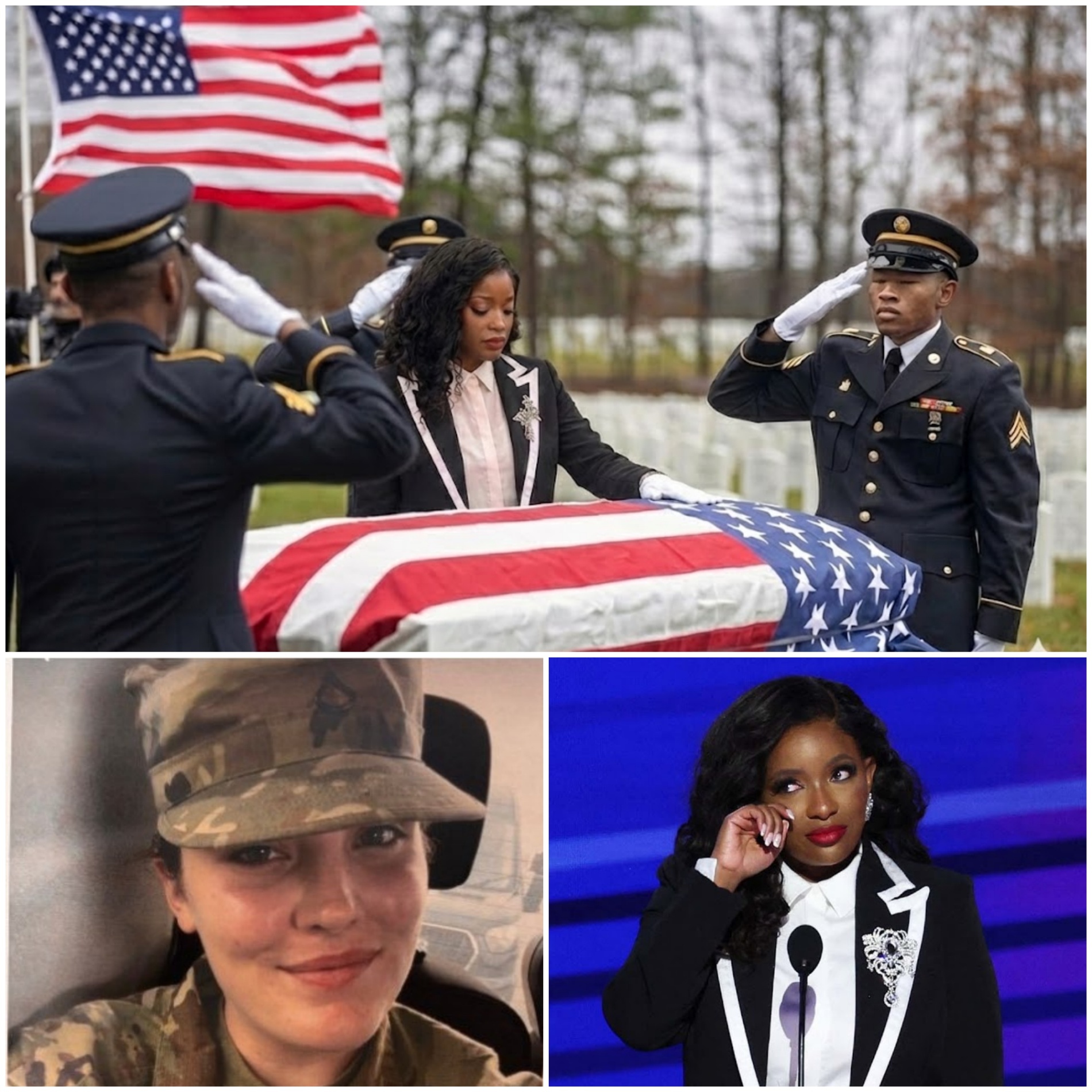 Jasmine Crockett’s Silent Tribute at the Beckstrom Funeral: A Moment ...