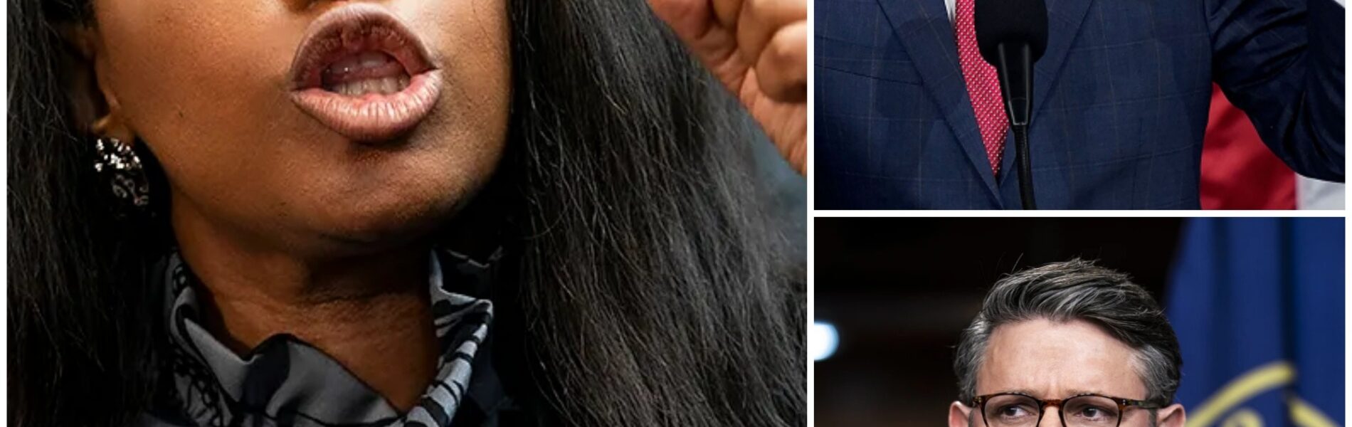 Historic Showdown in Congress: Jasmine Crockett Forces Rare Vote to Overrule Speaker Johnson