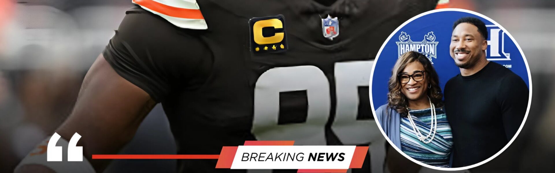 Myles Garrett Chooses Family Over Fame: The Emotional Moment That Stunned the NFL