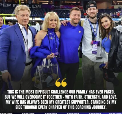 SAD NEW BEFORE THE MATCH: Sean McVay’s quiet heartbreak: the private family tragedy shaking the Los Angeles Rams head coach to his core