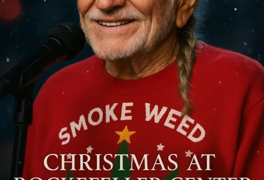 CHRISTMAS ROYALTY RETURNS: Willie Nelson Brings Holiday Magic and Soul to Rockefeller Center