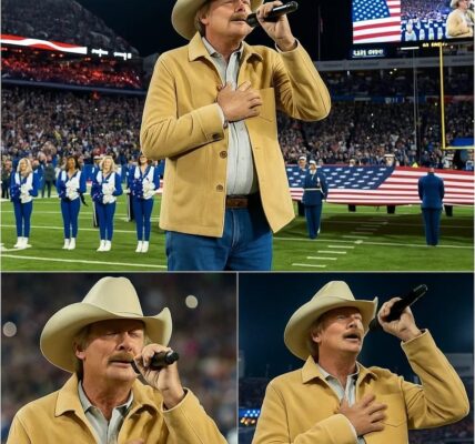 BREAKING: Alan Jackson’s Thanksgiving National Anthem Stuns America — A Stadium Falls Silent as His Voice Turns a Football Night Into a Moment of Sacred Stillness