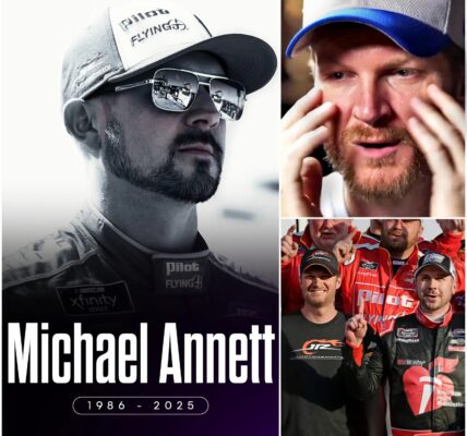 Dale Jr broke down revealing Michael’s final message: “Thank you for believing in me, brother… in any life, I’d race for JRM.”