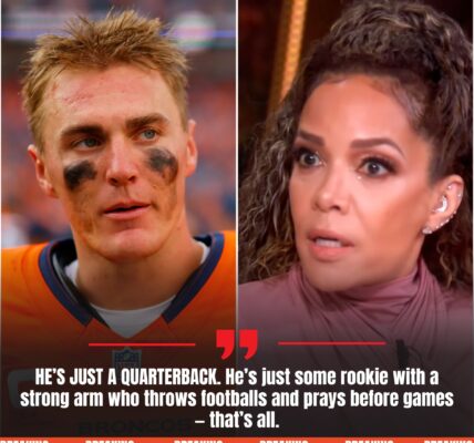 Bo Nix stuns national TV audience after delivering a cold seven-word response that instantly shut down Sunny Hostin