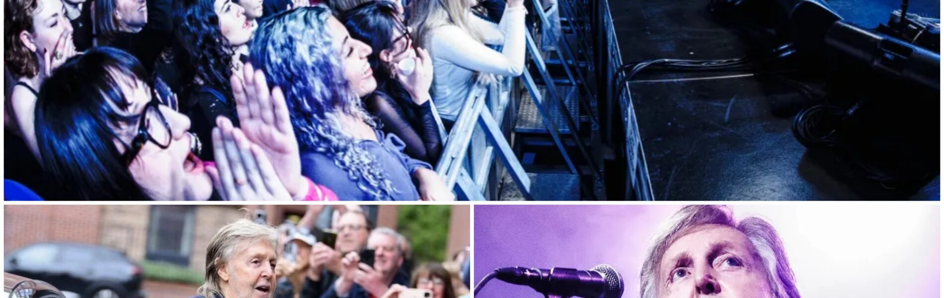 McCartney’s secret show was already a rare gift… but no one expected the moment he stopped, looked up, and softly said: “Let’s hear it for John.”