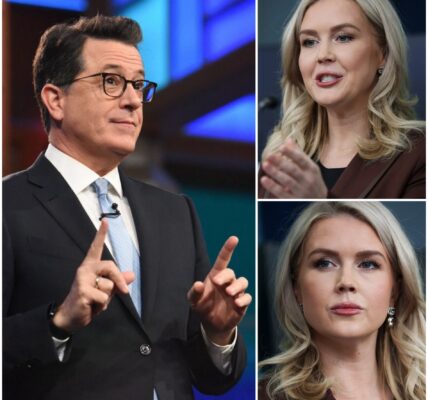“YOU NEED TO SHUT UP!” — COLBERT READ THE TWEET WORD FOR WORD… AND LEFT THE ROOM BREATHLESS Karoline Leavitt tried to silence Stephen Colbert with one tweet...